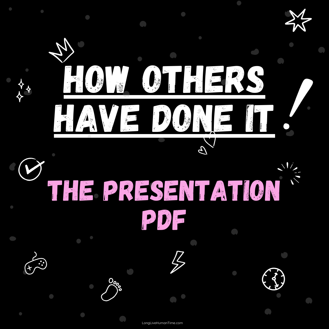 HOW OTHERS HAVE DONE IT! -- The Presentation PDF - Download